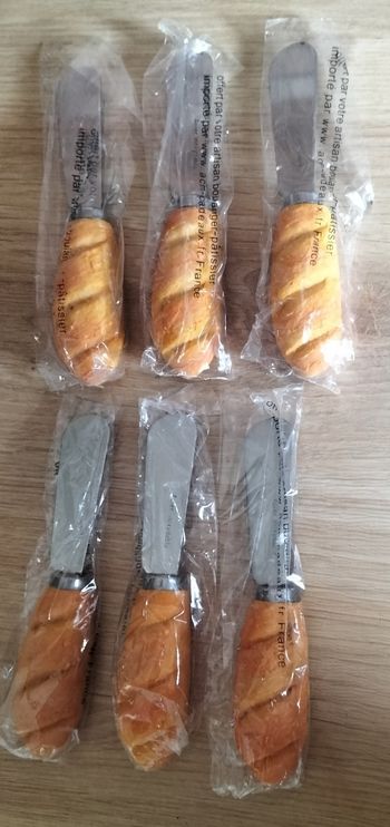 Lot de 6 couteaux a beurre