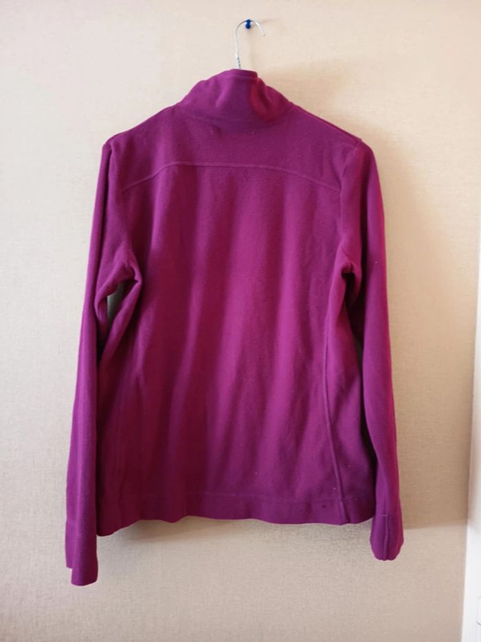 Sweat veste polaire. Femme. Marque 3 suisses (D65) - photo numéro 5