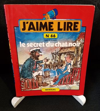 J'aime Lire N° 066 Le secret du chat noir (Juil-82) - Stephen Mooser - William Marshall - Bayard