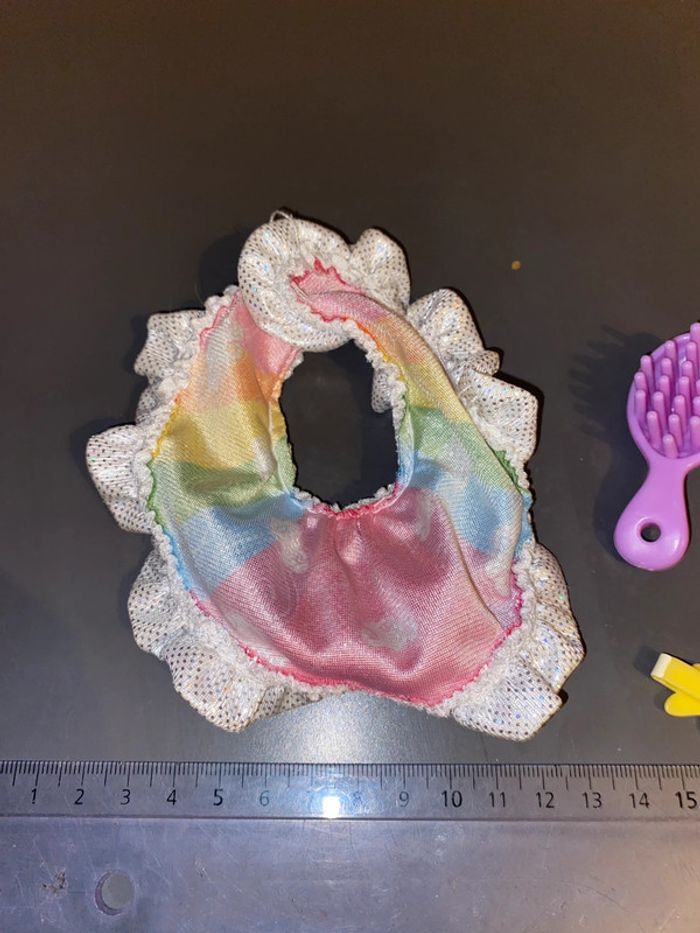 Accessoires Little pony petit hasbro poney brosse robe cape brush barrette - photo numéro 6