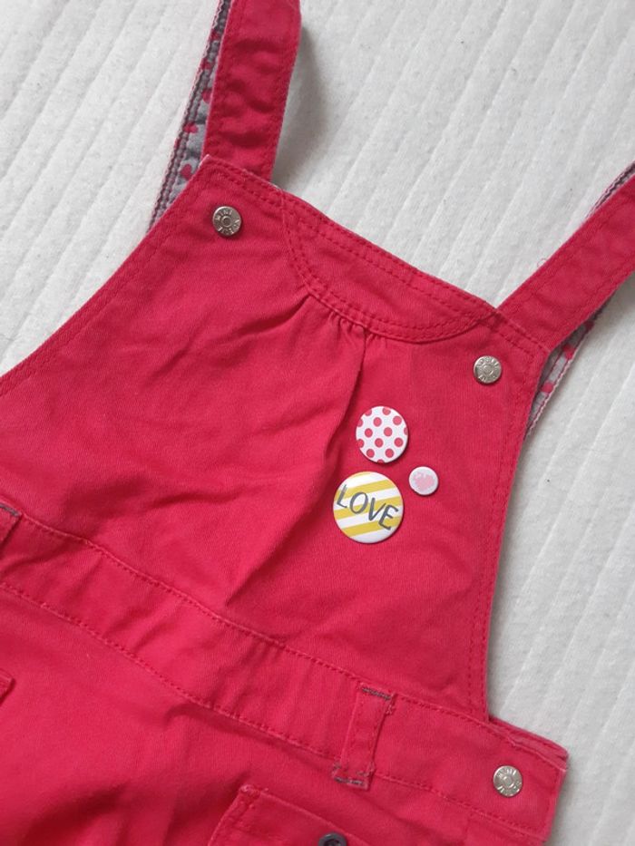 Robe en jean rose Gémo 12 mois - photo numéro 2