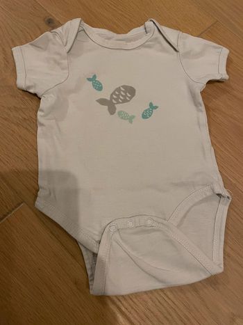 Body MC blanc - Vertbaudet - 3mois