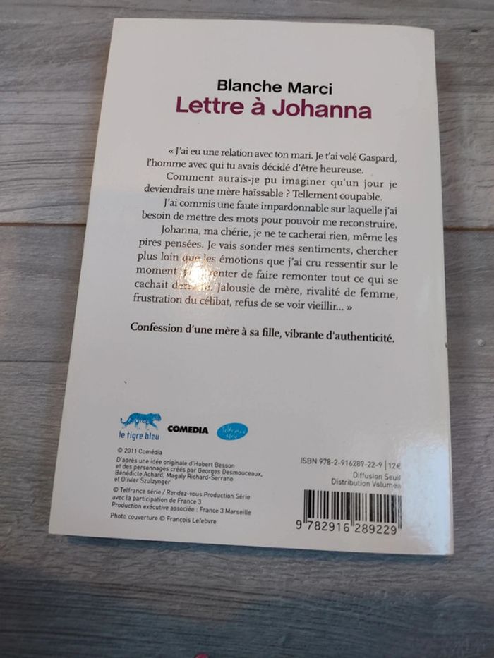 Livre lettre à johanna - photo numéro 2