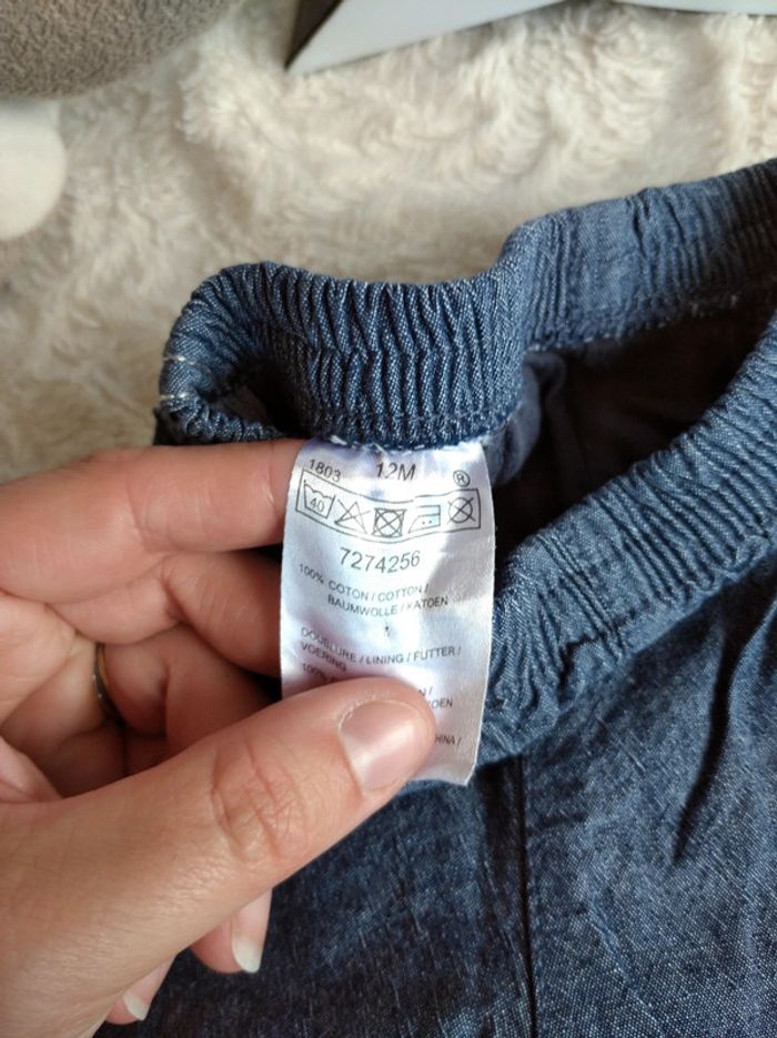 Pantalon confortable doublé Garçon 12 mois - photo numéro 5