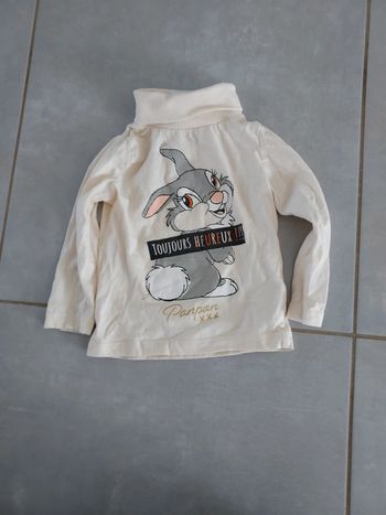 Col roulé coton Disney