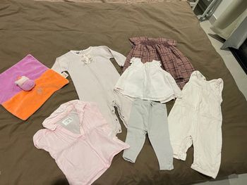 Superbe lot bebe fille 7 pièces dpam obaibi Gocco en tbe