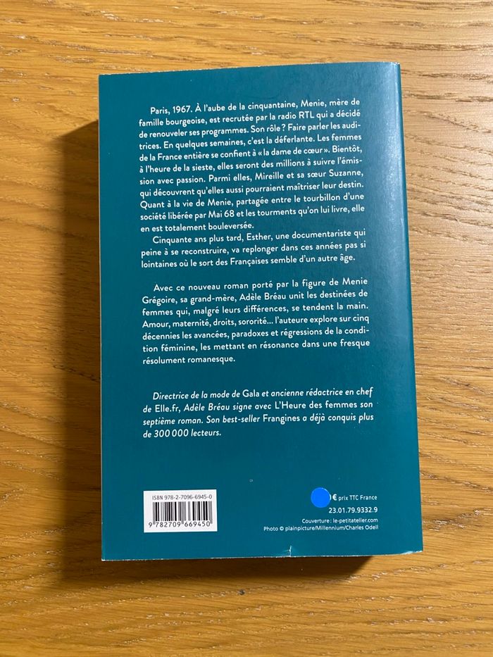 Livre L’heure des femmes d’Adele Bréau - photo numéro 4