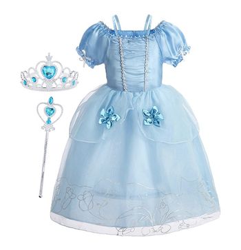 Déguisement robe princesse et ces accessoires Taille 5-6ans
