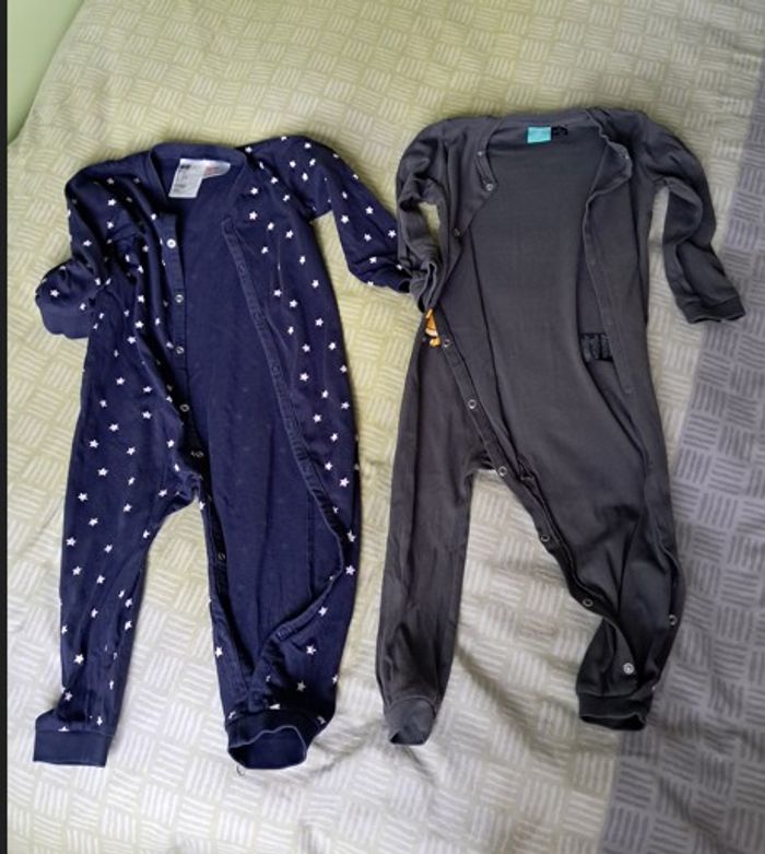2 pyjamas fins 18 - 24 mois - photo numéro 2