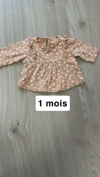 T-shirt 1 mois