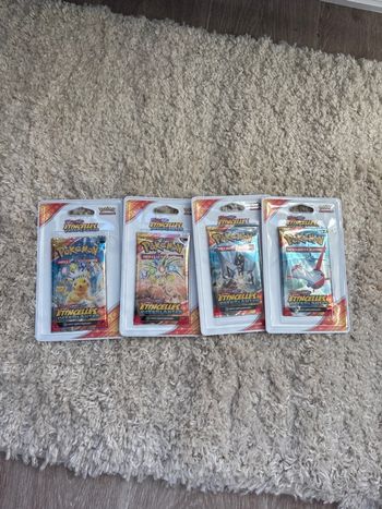 ArtSet Pokémon – Étincelles Déferlante (4 Boosters)