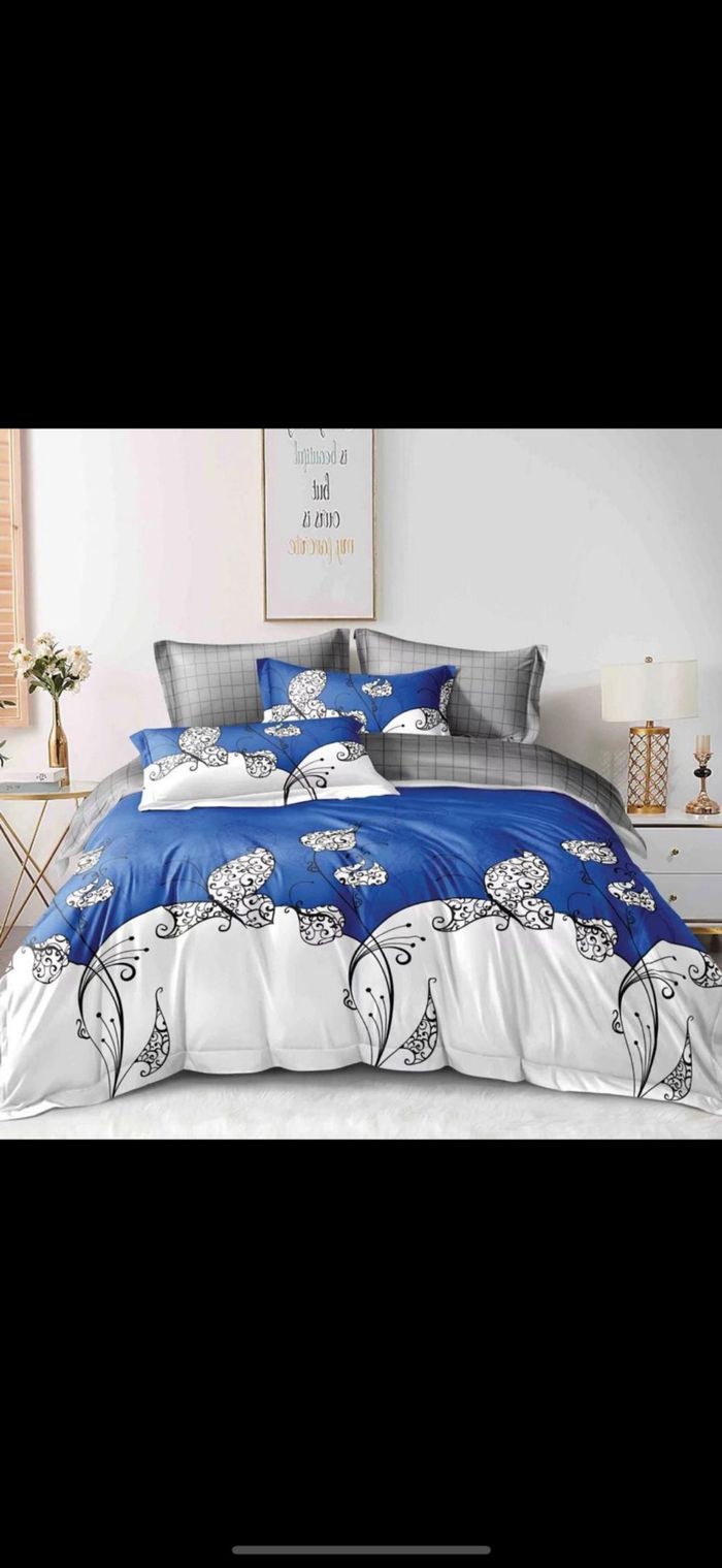 Draps de lit neuf à 45€ draps plat housse de couette plus 4 taies d’oreiller - photo numéro 8