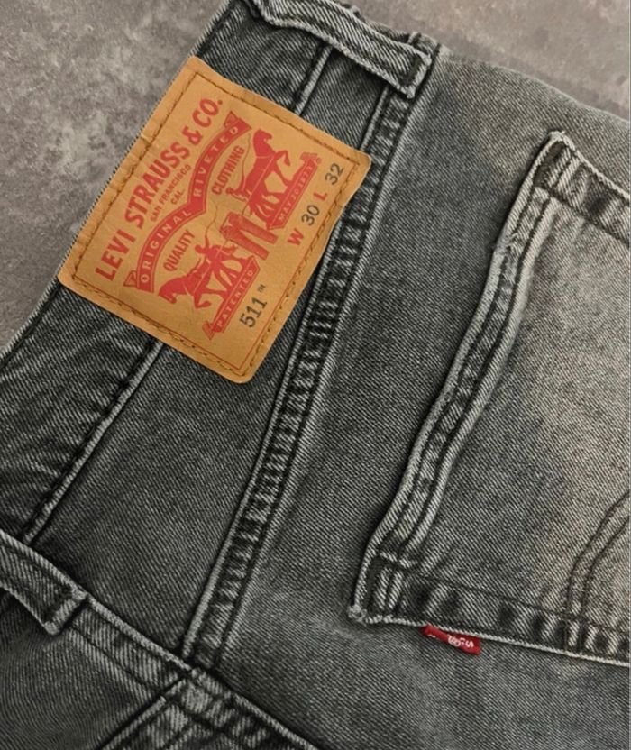 Jeans levis homme 511 gris Levi's® 511 SLIM - Jean slim - a step ahead - photo numéro 2