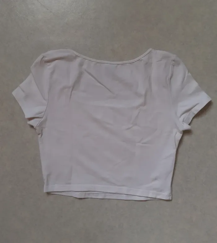 Maillot court blanc - photo numéro 2