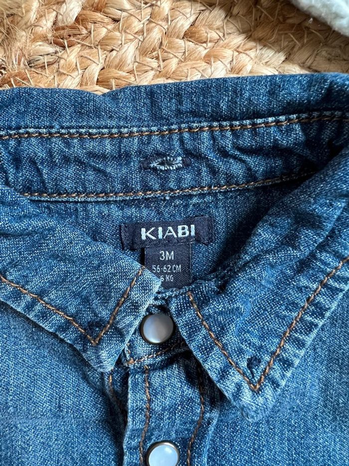 Chemise en jean Kiabi - photo numéro 3