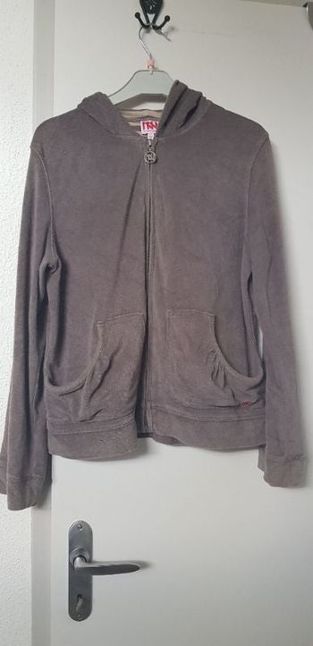 Sweat à capuche Zippé Dorotennis taille 42