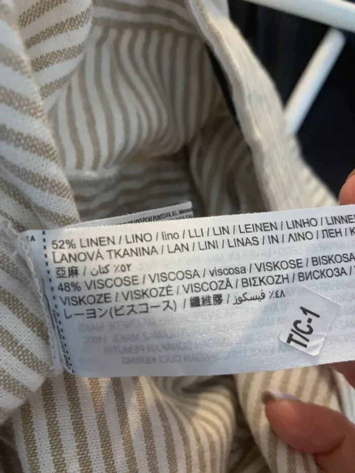 Mango pantalon lin T 36 - photo numéro 6