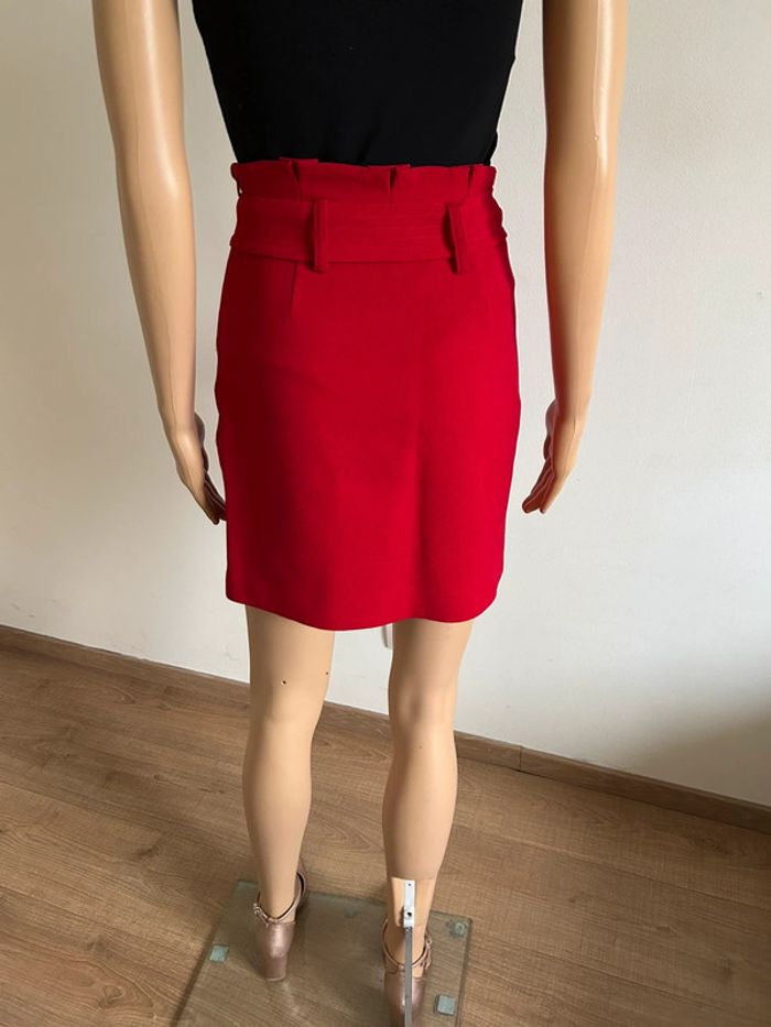 Jupe rouge Morgan taille 34 jamais portée - photo numéro 7