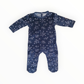 Pyjama Velours - 12 mois - Kimbaloo