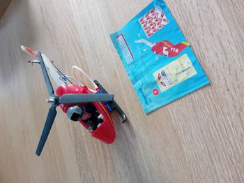 Playmobil 4824 - Hélicoptère de pompier - dès 4 ans - Bon état