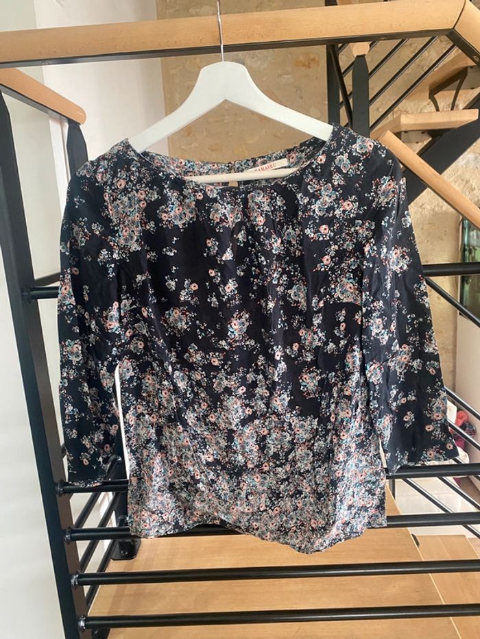 Blouse fleurie