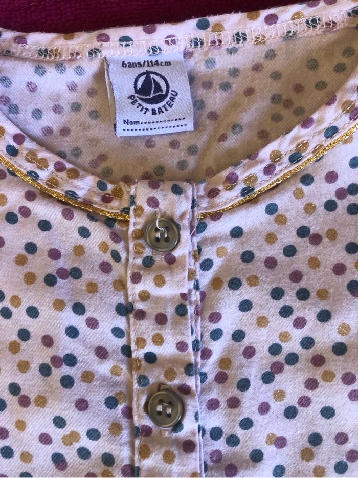 Tunique à pois Petit Bateau - photo numéro 2