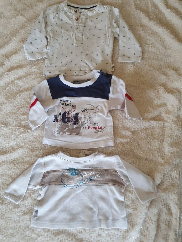 Lot de 3 tshirts