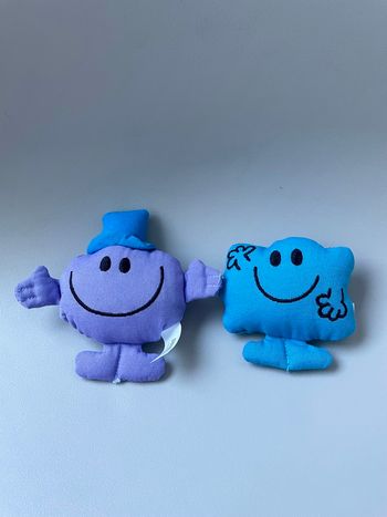 Lot mini peluche - monsieur/madame 