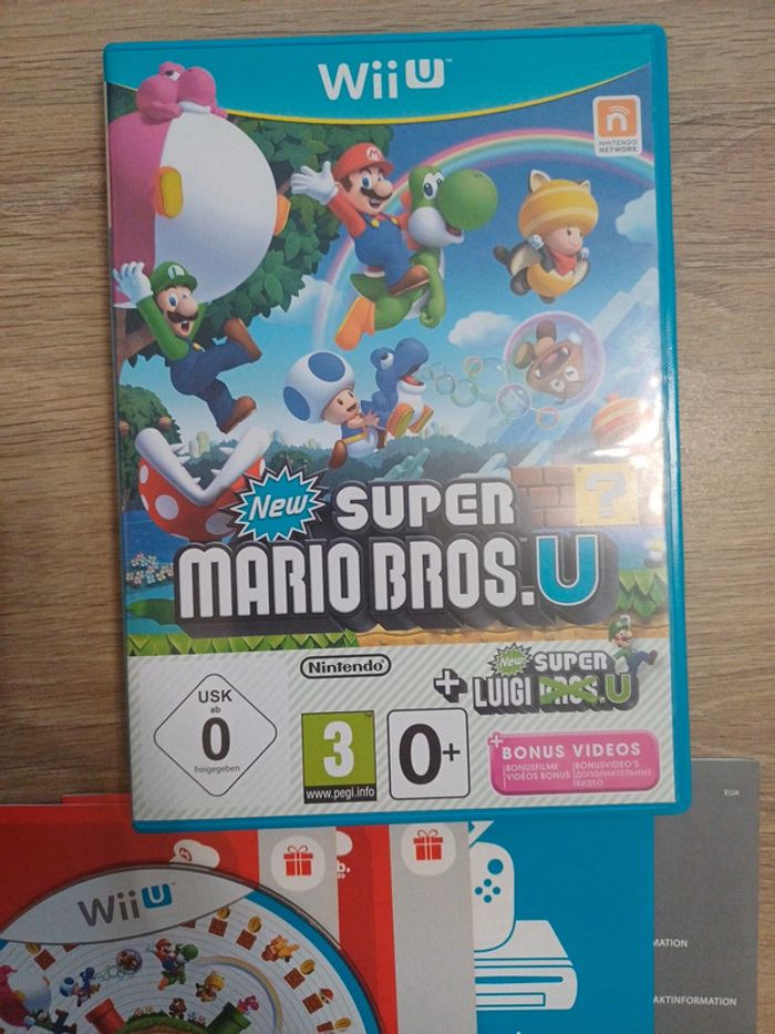 New Super Mario Bros & Super Luigi Bros Nintendo Wii U - photo numéro 2
