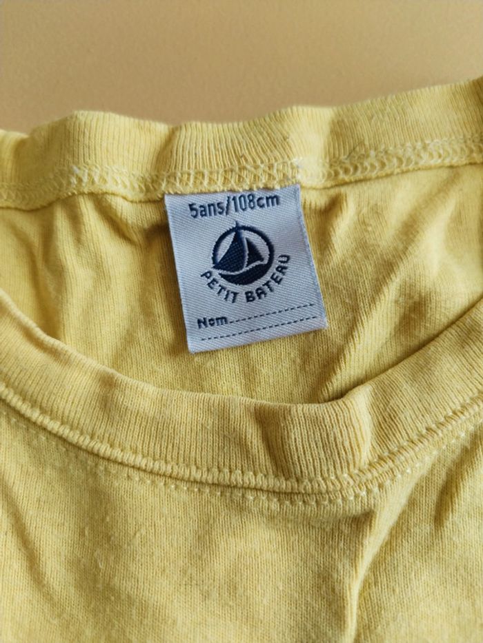 Tee shirt petit bateau 5 ans P - photo numéro 2