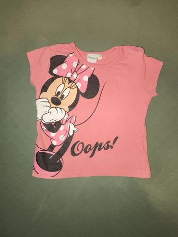 T-shirt rose Minnie