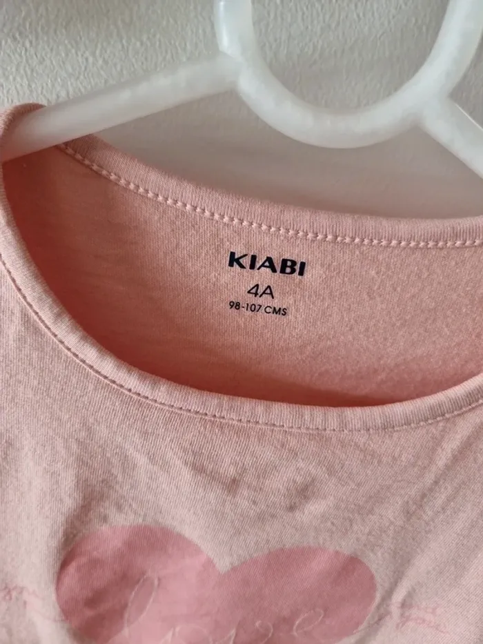 T-shirt manches longues 4 ans kiabi - photo numéro 3