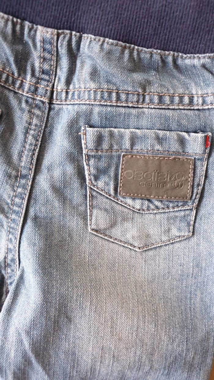 Jeans bébé garçon, taille élastique, taille 12 mois, Obaïbi - photo numéro 5
