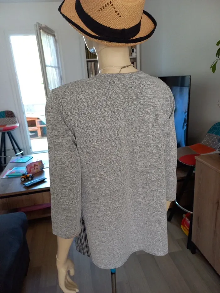 Haut femme gris T.M - photo numéro 5