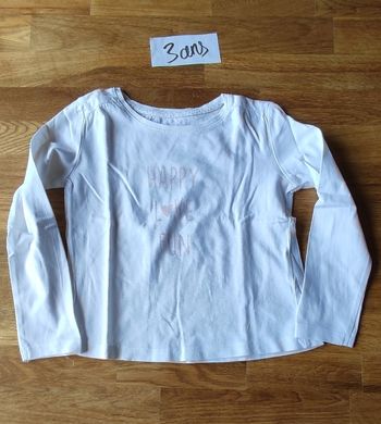 T-shirt fille 3 ans
