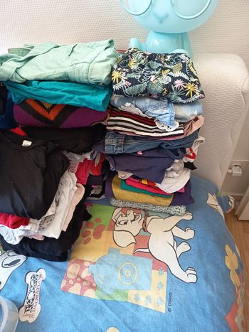 Lot vingtaine vêtements 4ans filles 