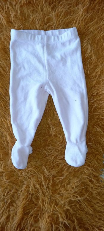 Pantalon à pied velours