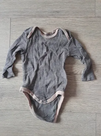 Body bébé rayé Lupilu – Taille 62/68 (2-6 mois)