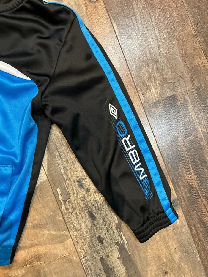 Veste sport bleue umbro - photo numéro 3