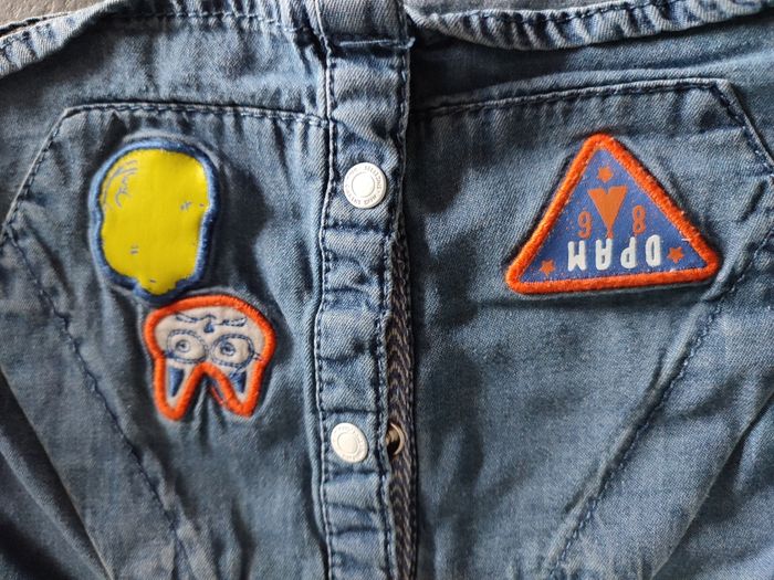 Chemises manches longues DPAM 6 mois - photo numéro 2