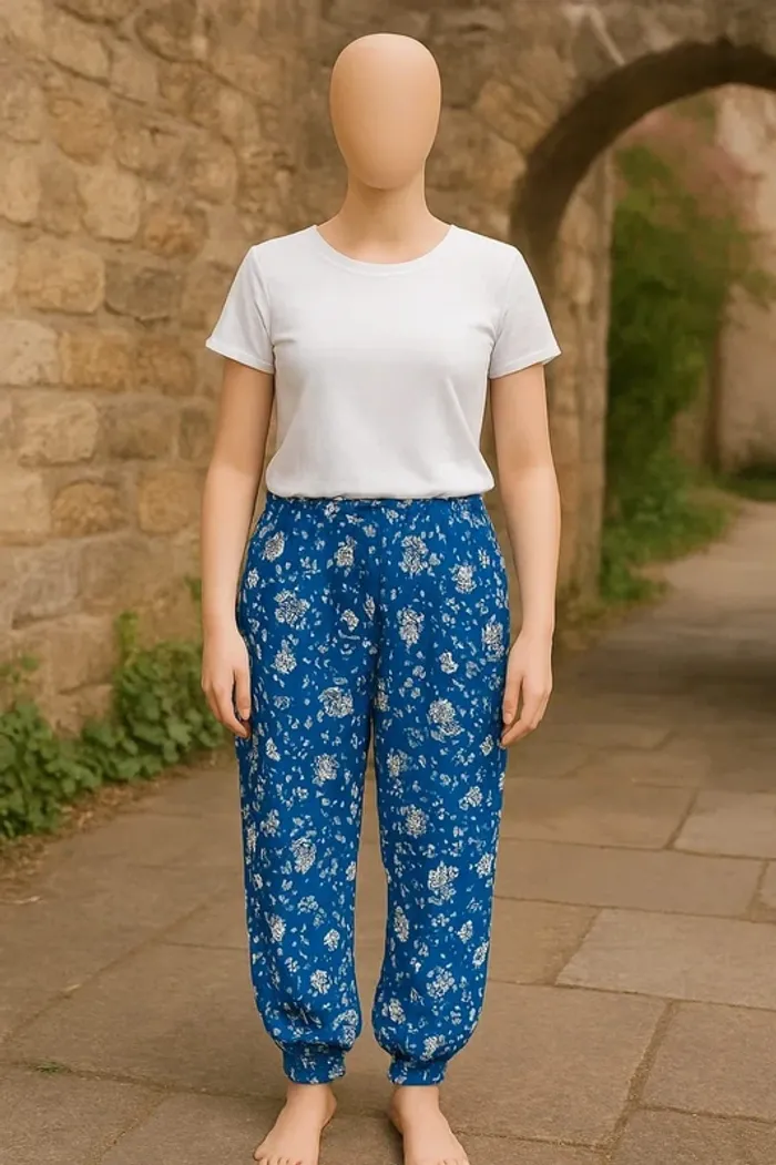 🥰Pantalon fluide fleurie Avatar Taille 15ans🥰