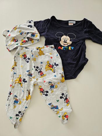 Ensemble mickey 6 mois