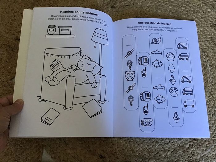 Livre jeux de vacances pour les 4/6 ans multi activités - photo numéro 5