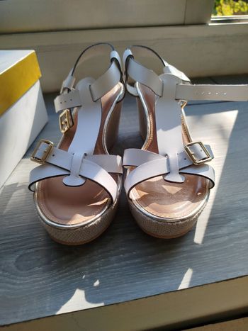 Sandales blanches