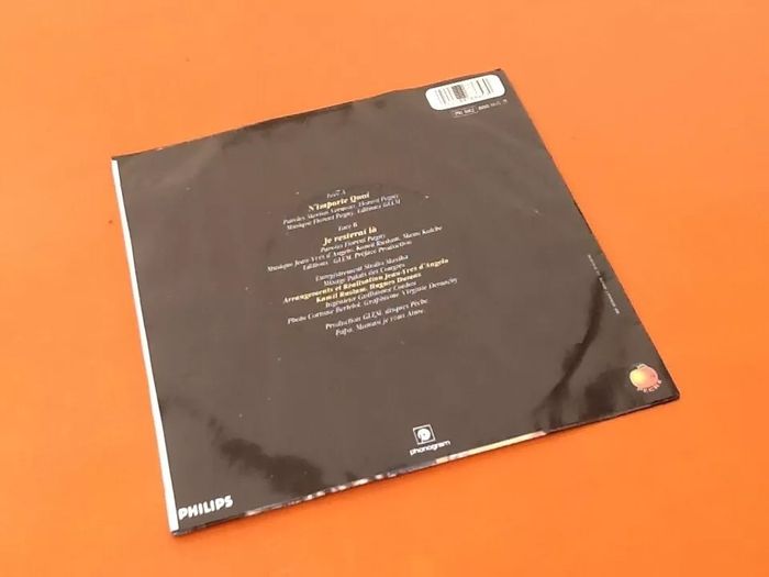 Vinyle 45 tours Florent Pagny N' importe quoi (1987) - photo numéro 3