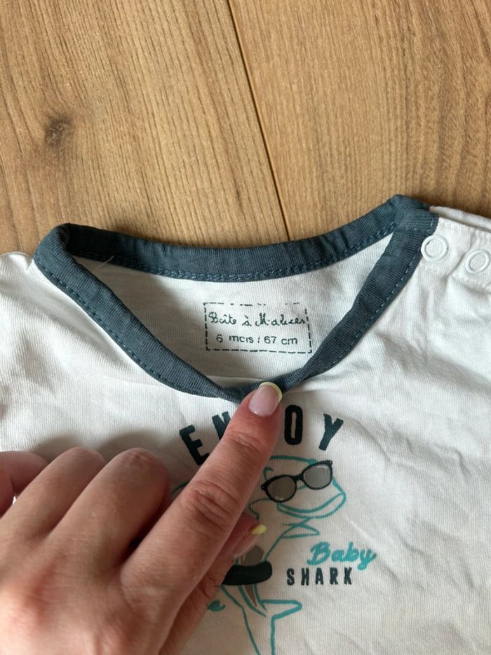 Tee-shirts 6 mois - photo numéro 4