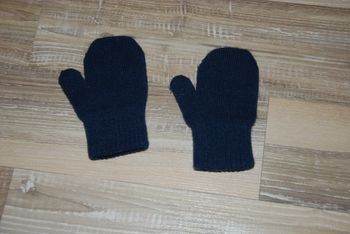 Moufles bébé 6-12 mois H&M bleu marine