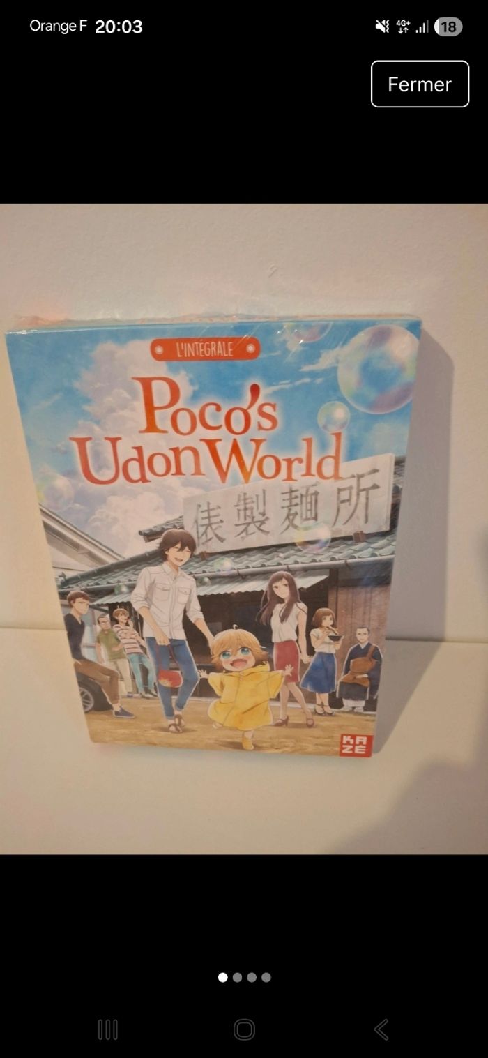 Poco's udon world NEUF animé manga - photo numéro 2