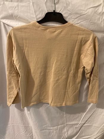 Haut ZARA PARIS 5-6 ans – manches longues – beige