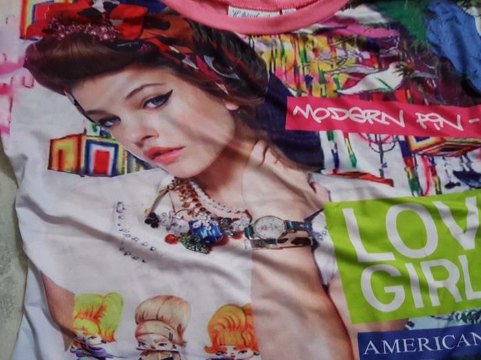 Tee shirt manches courtes pour fille 12 ans - photo numéro 4